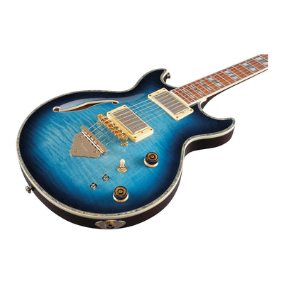 Ibanez - AR520HFM-LBB Light Blue Burst AR Thinline - Musik Utan Gränser 