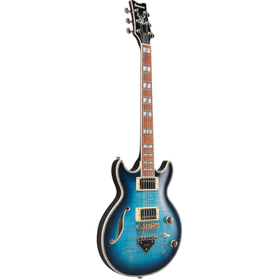 Ibanez - AR520HFM-LBB Light Blue Burst AR Thinline - Musik Utan Gränser 