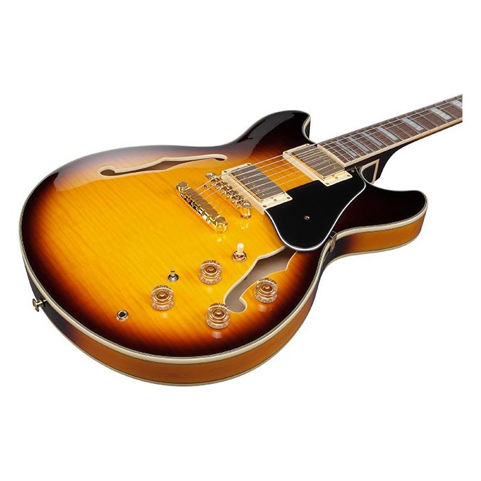 Ibanez - JSM10EM-TTB Two-Tone Burst John Scofield Signature - Musik Utan Gränser 