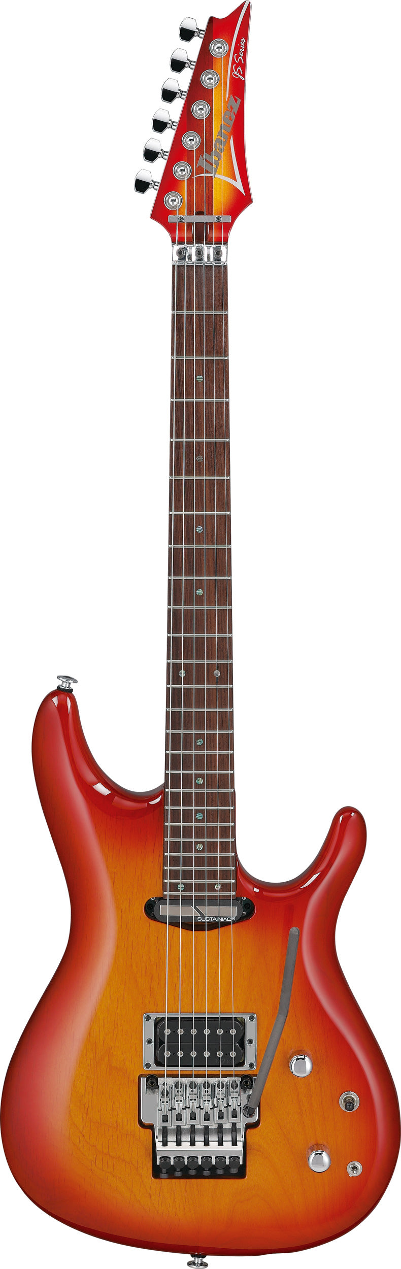 JS2470-CS (Cherry Sunburst) Joe Satriani Signatur.