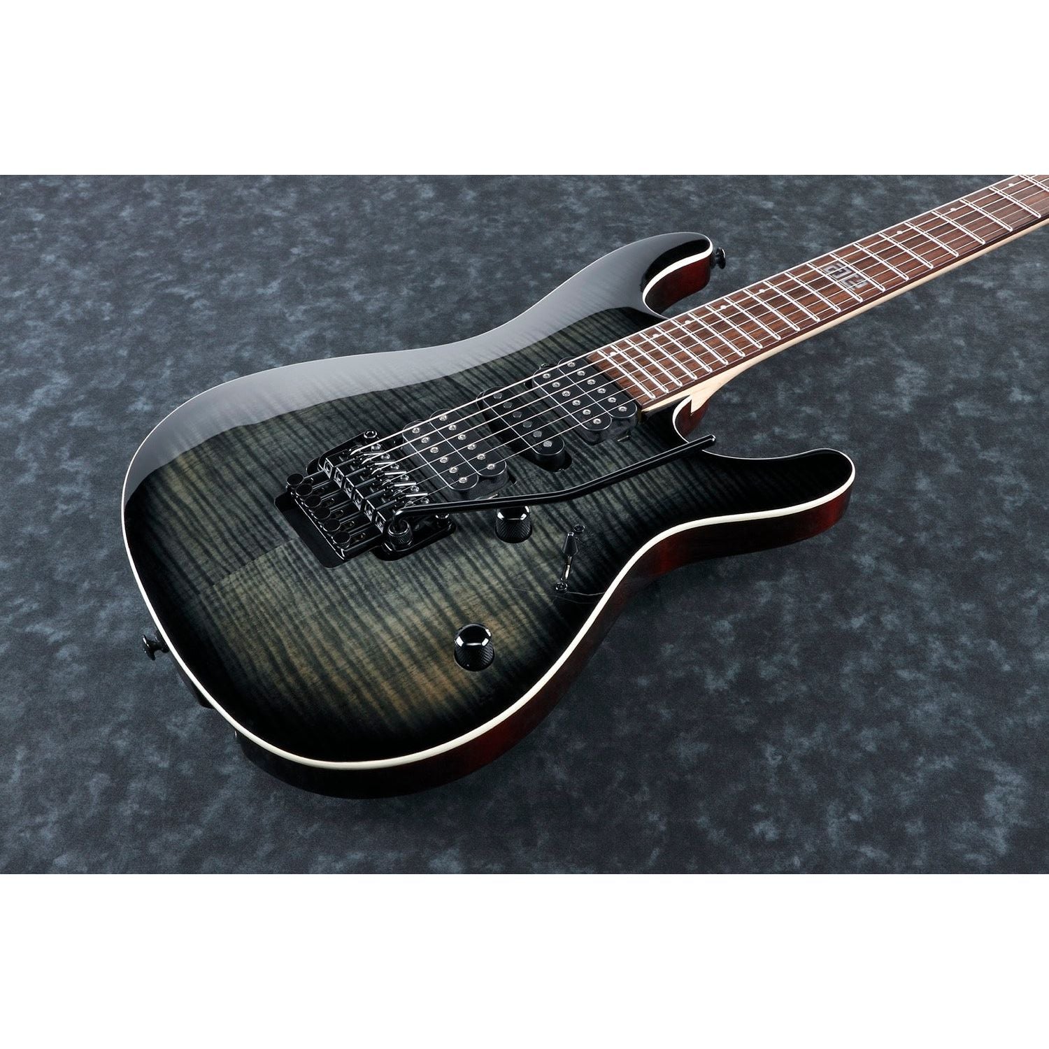 Ibanez - KIKO10BP-TGB Transparent Gray Burst Kiko Loureiro - Musik Utan Gränser 