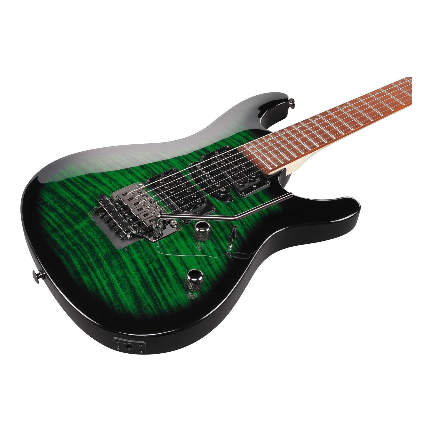 Ibanez - KIKOSP3-TEB Transparent Emerald Burst Kiko Loureiro - Musik Utan Gränser 