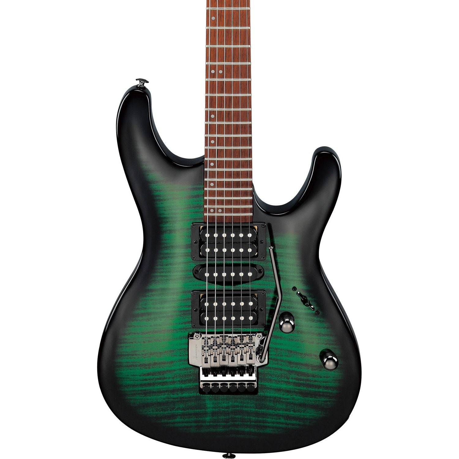 Ibanez - KIKOSP3-TEB Transparent Emerald Burst Kiko Loureiro - Musik Utan Gränser 