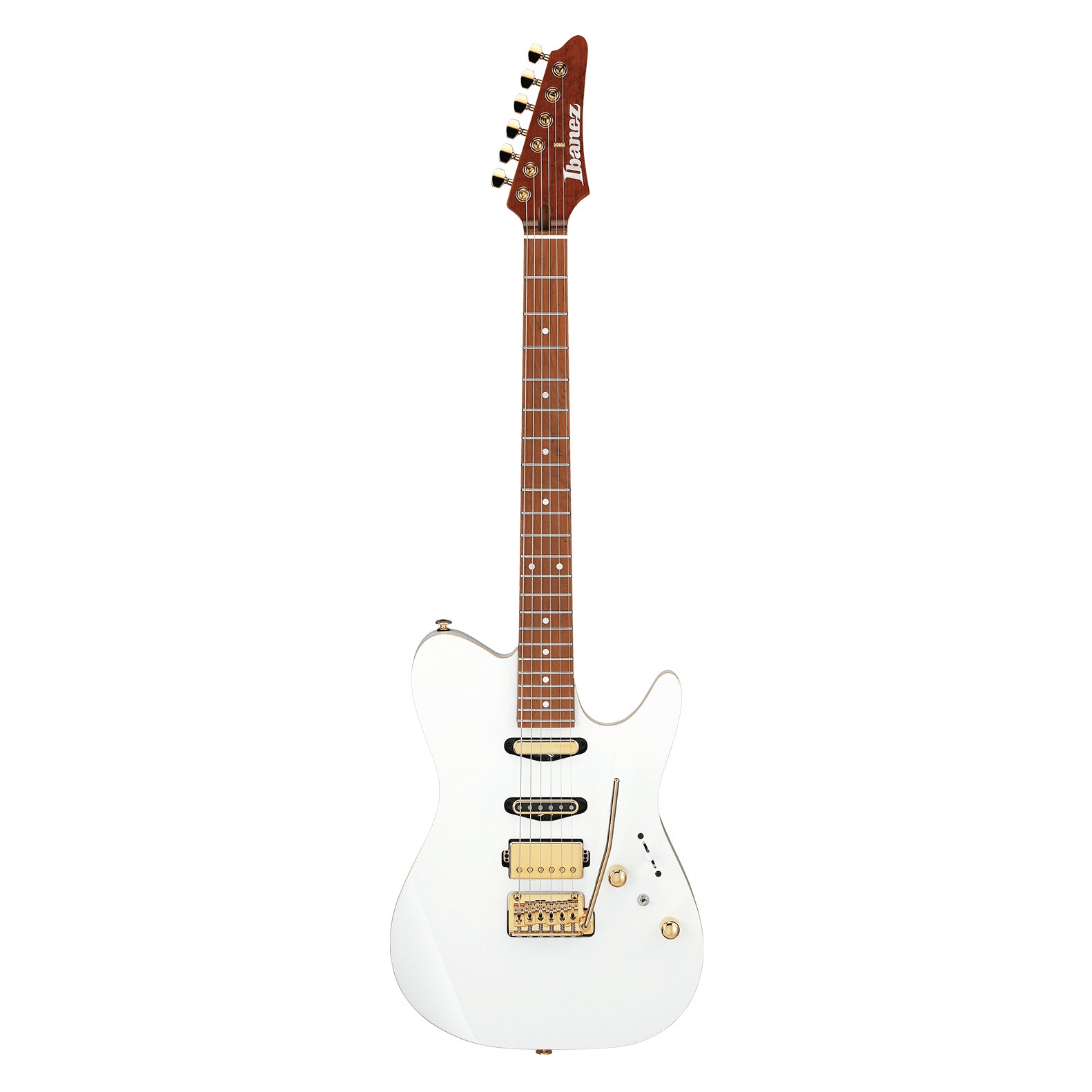 Ibanez - LB1-WH White Prestige Lari Basilio - Musik Utan Gränser 