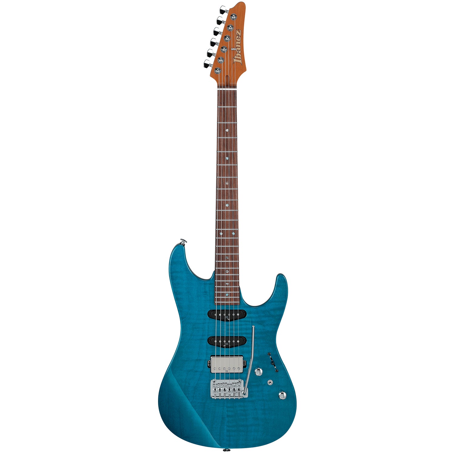 Ibanez - MMN1-TAB Transparent Aqua Blue Martin Miller - Musik Utan Gränser 
