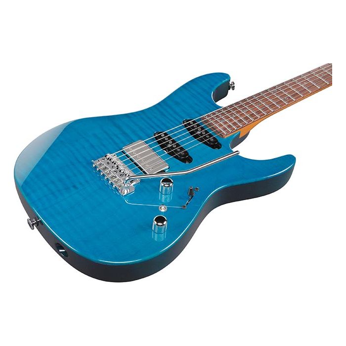Ibanez - MMN1-TAB Transparent Aqua Blue Martin Miller - Musik Utan Gränser 