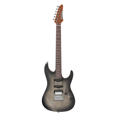 Ibanez - TQM2-CUF Charcoal Black Burst Flat Tom Quayle - Musik Utan Gränser 