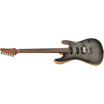 Ibanez - TQM2-CUF Charcoal Black Burst Flat Tom Quayle - Musik Utan Gränser 