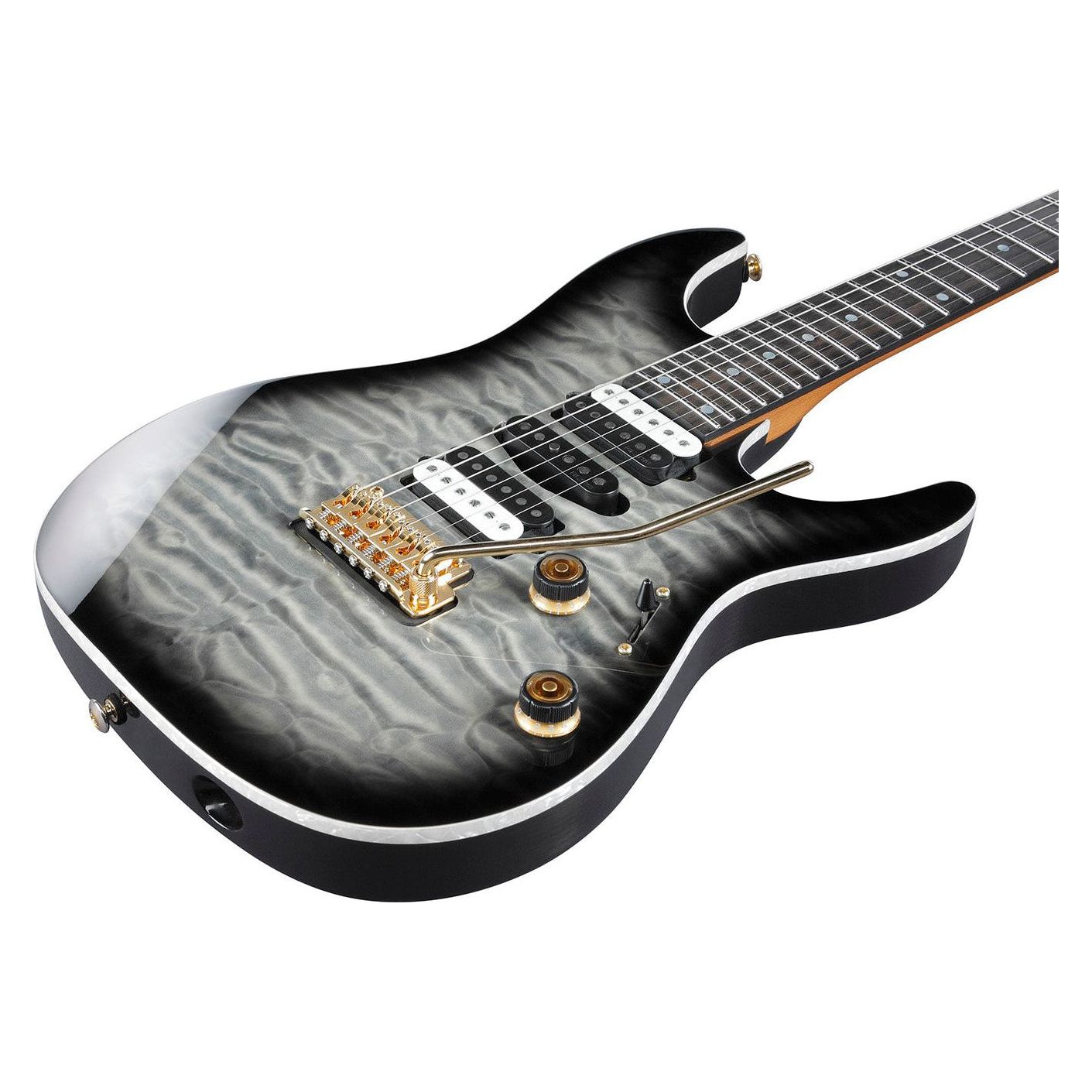 Ibanez - AZ47P1QM-BIB Black Ice Burst Premium - Musik Utan Gränser 