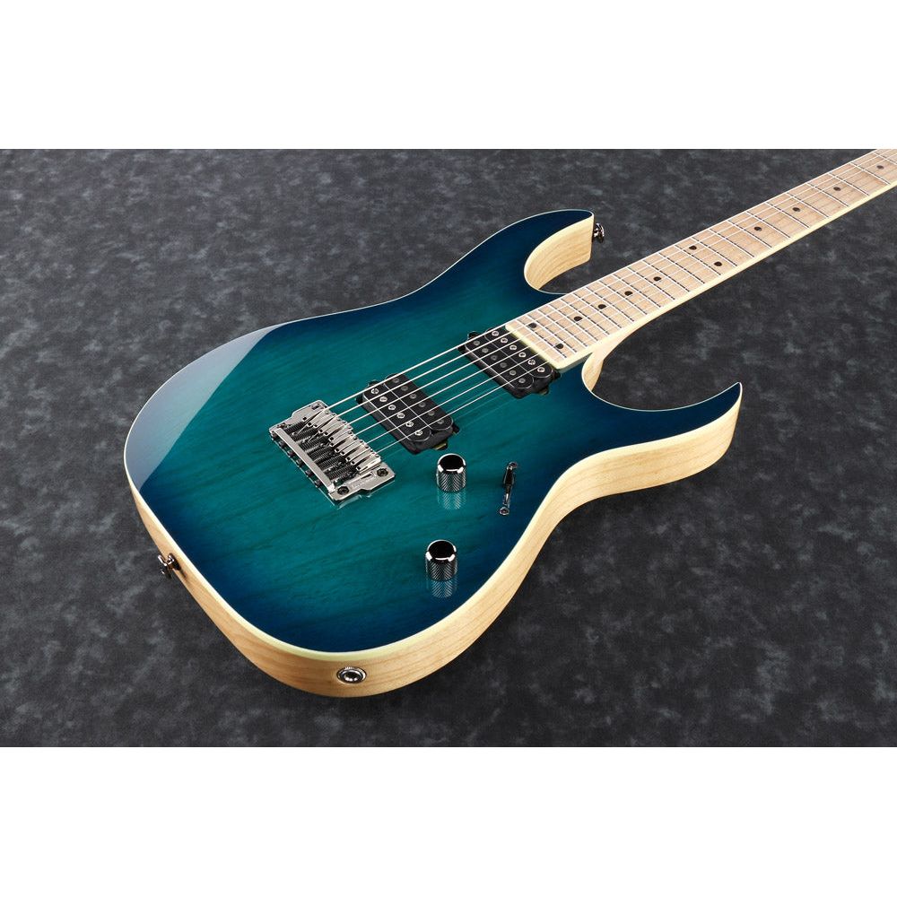 Ibanez - RG652AHMFX-NGB Nebula Green Burst Prestige - Musik Utan Gränser 