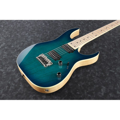Ibanez - RG652AHMFX-NGB Nebula Green Burst Prestige - Musik Utan Gränser 