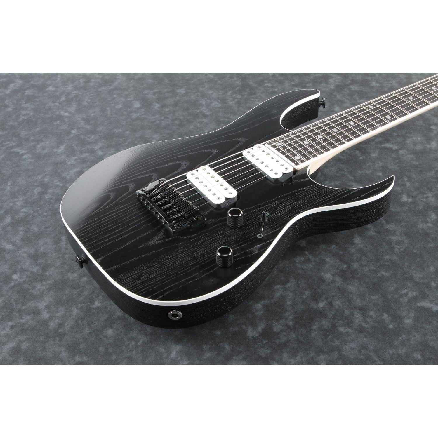 Ibanez - RGR752AHBF-WK Weathered Black Prestige - Musik Utan Gränser 
