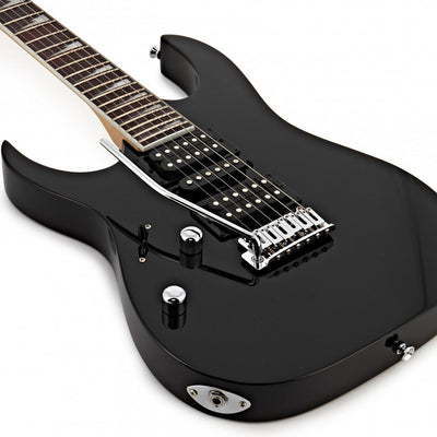 Ibanez - GRG170DXL-BKN Black Night Left - Musik Utan Gränser 