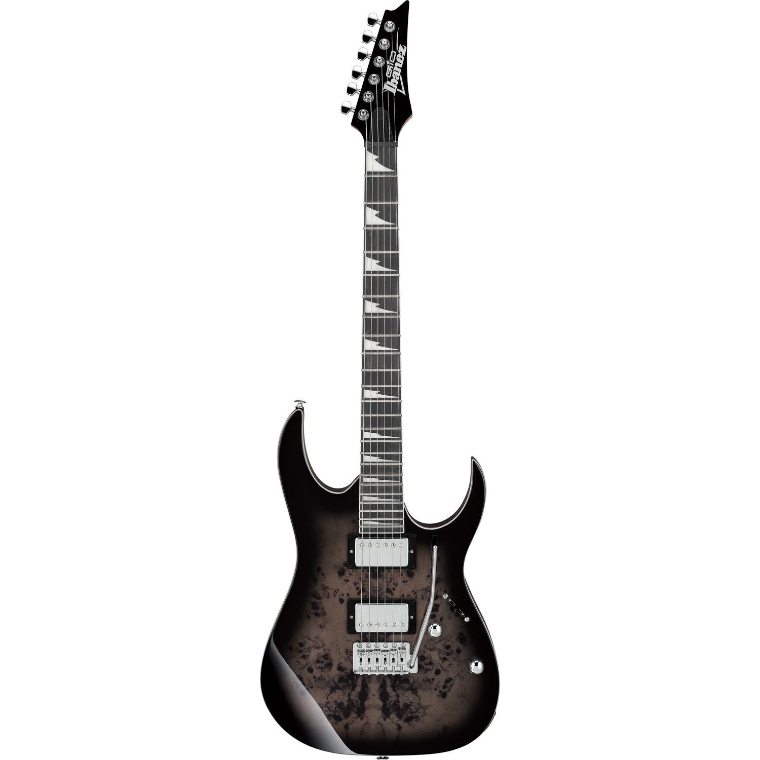 Ibanez - GRG220PA1-BKB Transparent Brown Black Burst GIO - Musik Utan Gränser 