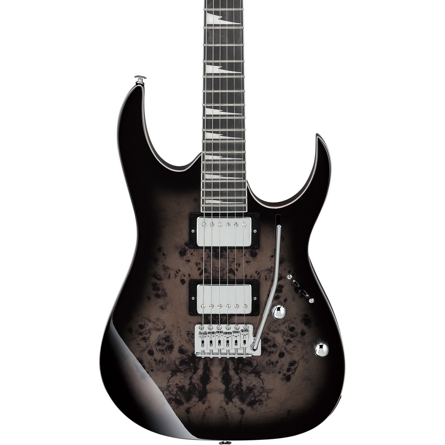 Ibanez - GRG220PA1-BKB Transparent Brown Black Burst GIO - Musik Utan Gränser 