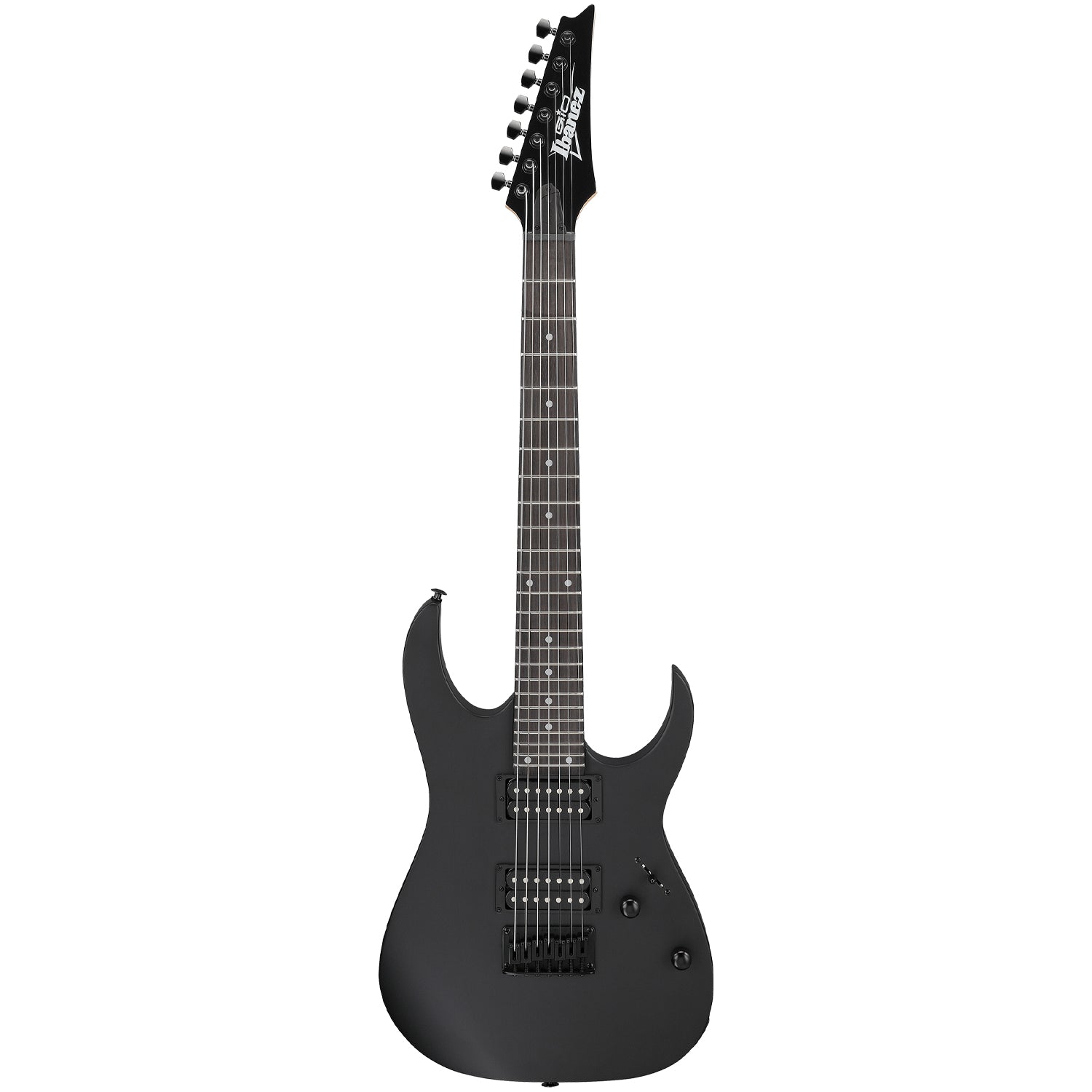 Ibanez - GRG7221-BKF Black Flat Limited 7-strängad - Musik Utan Gränser 
