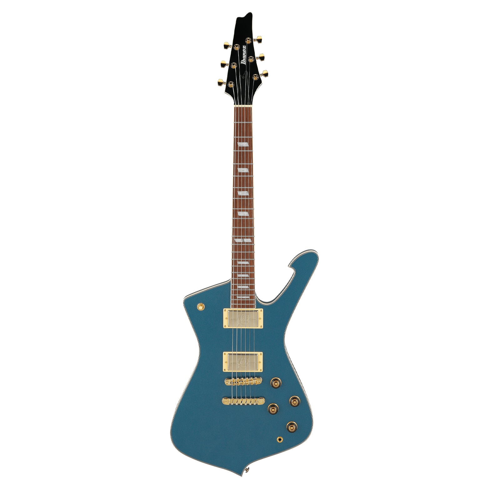 Ibanez - IC420-ABM Antique Blue Metallic Iceman - Musik Utan Gränser 