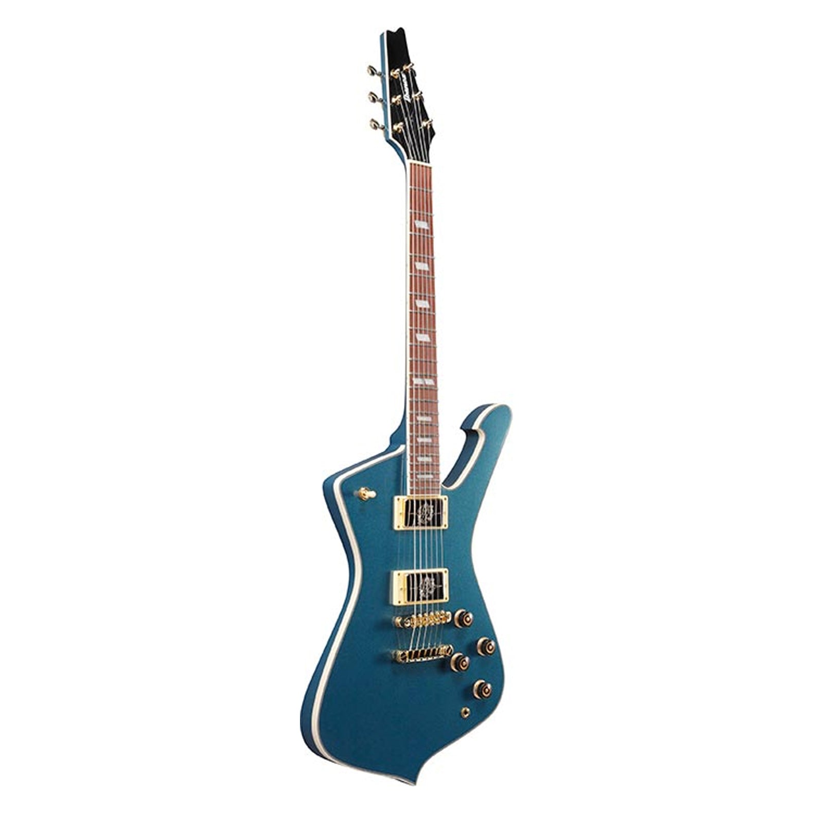 Ibanez - IC420-ABM Antique Blue Metallic Iceman - Musik Utan Gränser 