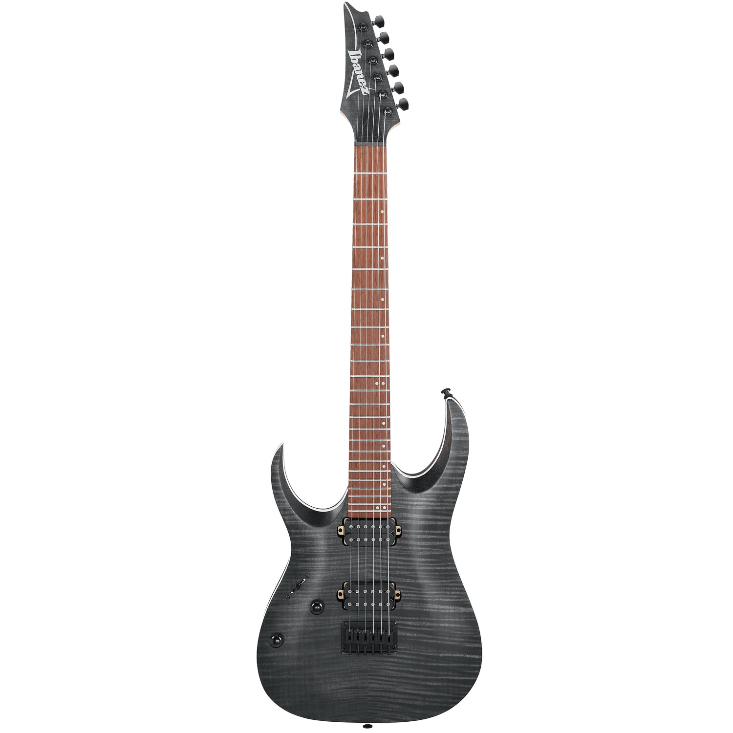 Ibanez - RGA42FML-TGF Transparent Grey Flat Lefthand - Musik Utan Gränser 