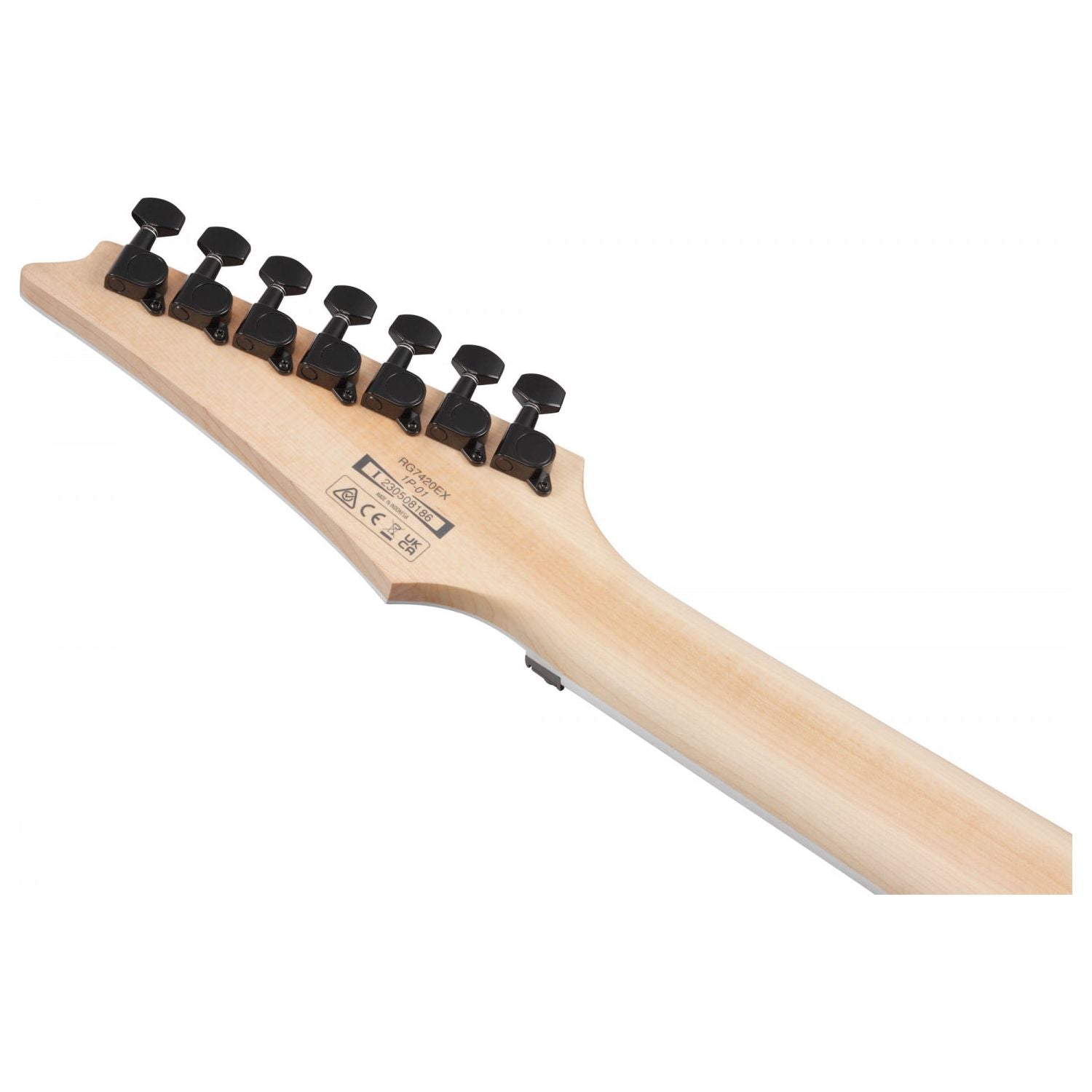 Ibanez - RG7420EX-BKF Black Flat - Musik Utan Gränser 