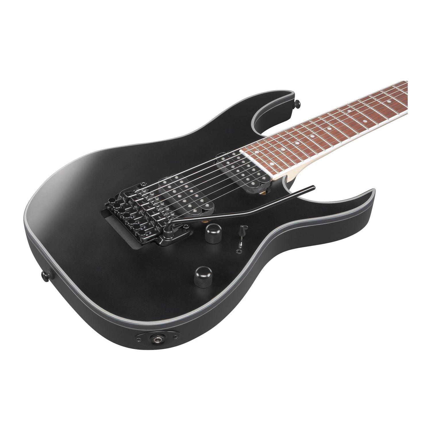 Ibanez - RG7320EX-BKF Black Flat 7-strängad - Musik Utan Gränser 