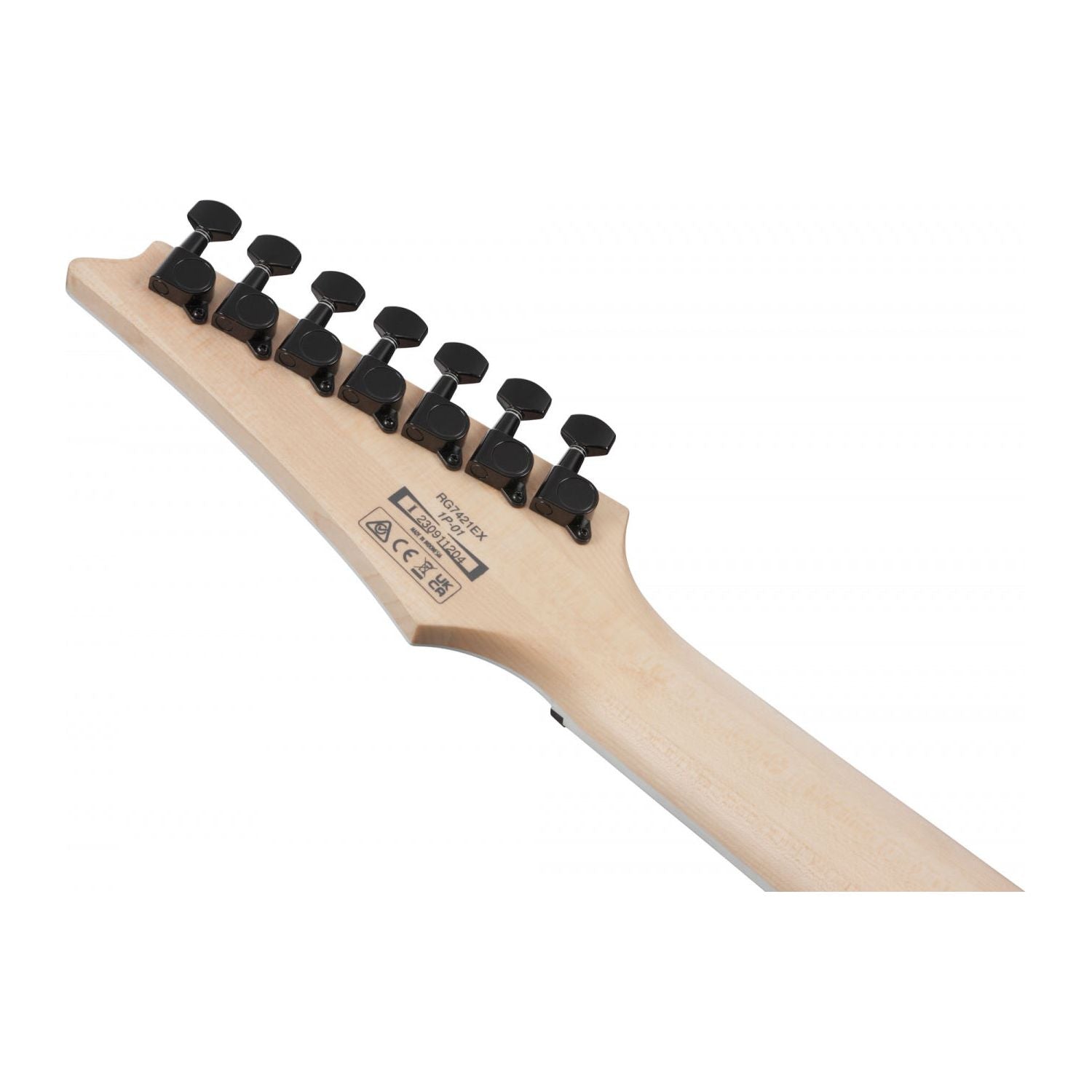Ibanez - RG7421EX-BKF Black Flat - Musik Utan Gränser 