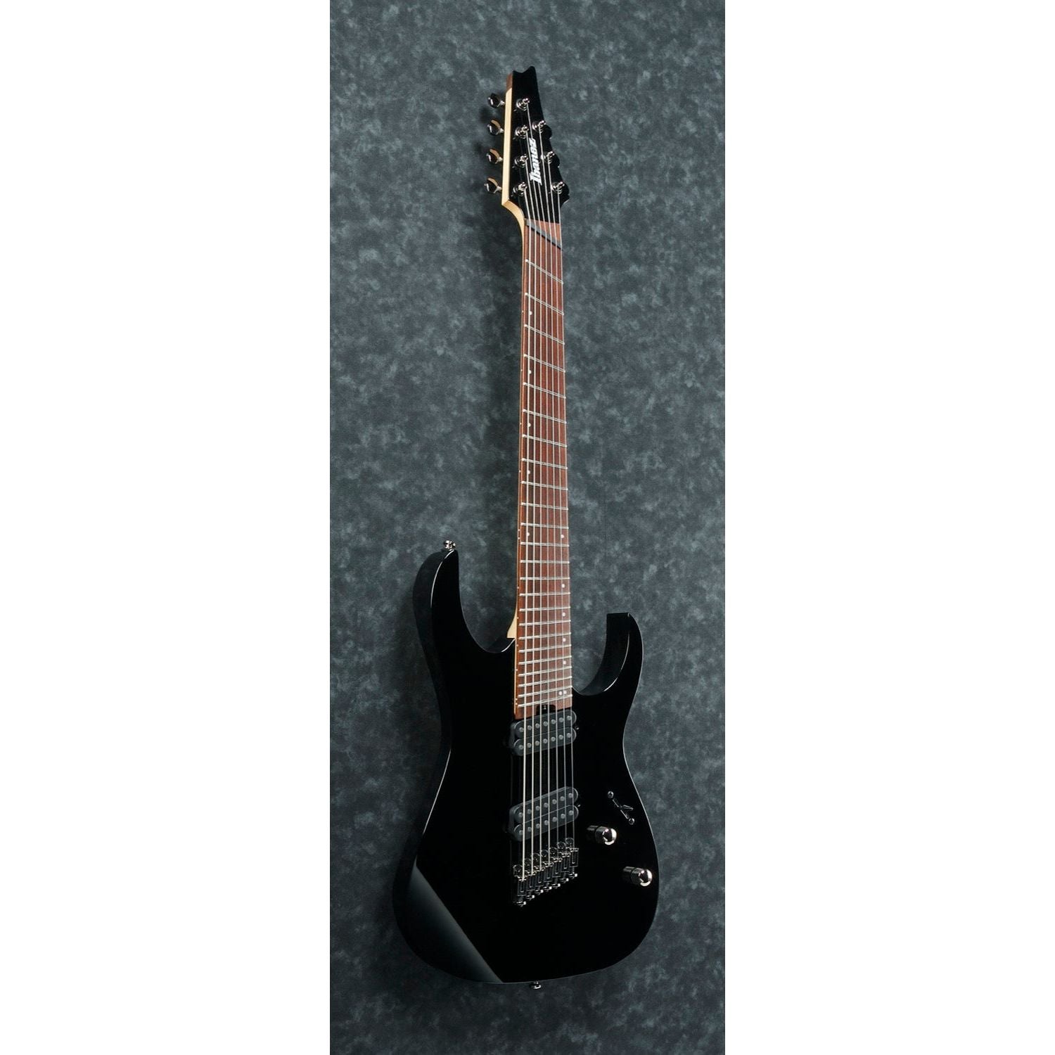 Ibanez - RGMS7-BK Black Multi-Scale 7-strängad - Musik Utan Gränser 