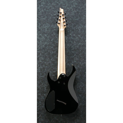 Ibanez - RGMS8-BK Black Multi-Scale 8-strängad - Musik Utan Gränser 