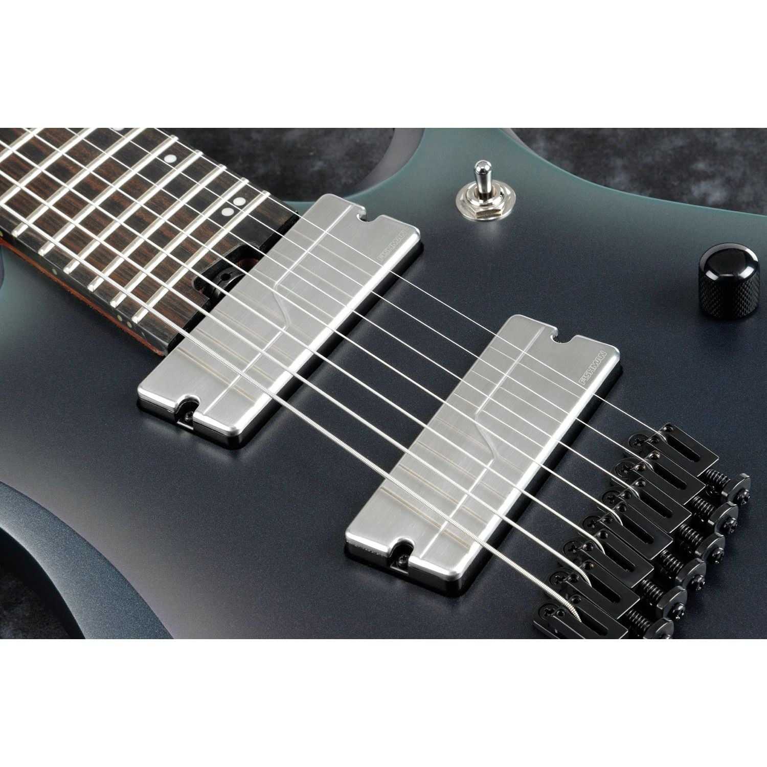 Ibanez - RGD71ALMS-BAM (Black Aurora Burst) Matte Axion Label Multi Scale 7-strängad - Musik Utan Gränser 