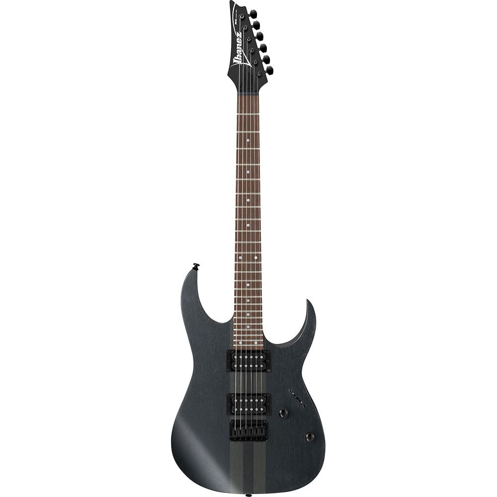 Ibanez - RGRT421-WK Weathered Black Neck-Thru - Musik Utan Gränser 