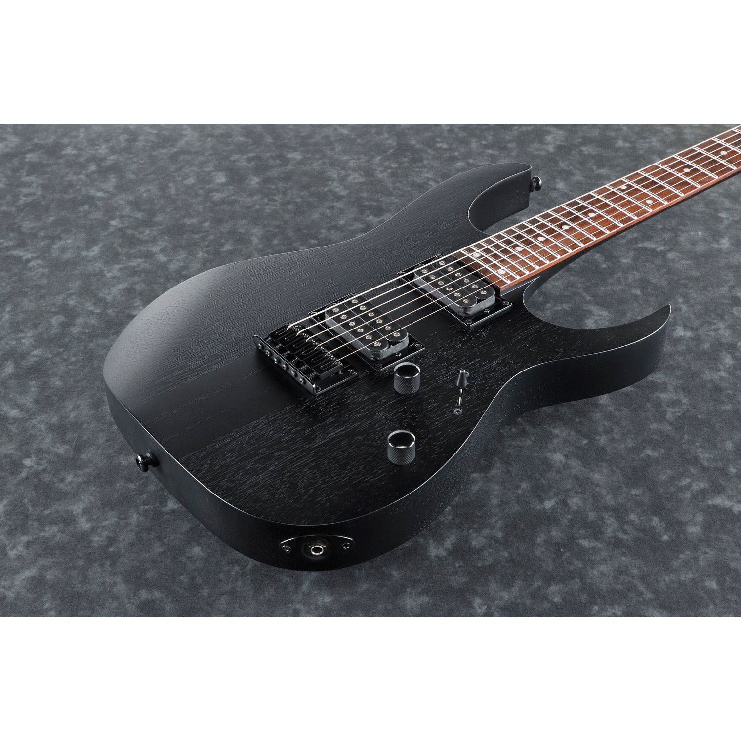 Ibanez - RGRT421-WK Weathered Black Neck-Thru - Musik Utan Gränser 
