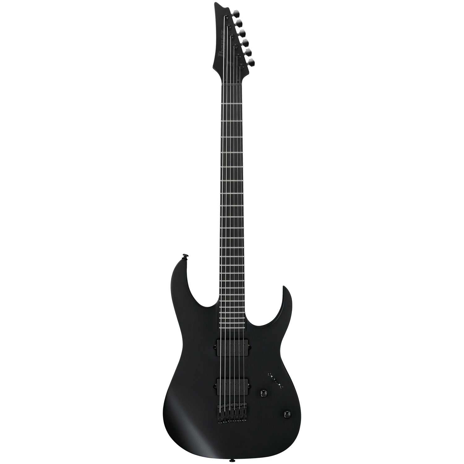 Ibanez - RGRTBB21-BKF Black Flat Iron Label Baritone - Musik Utan Gränser 
