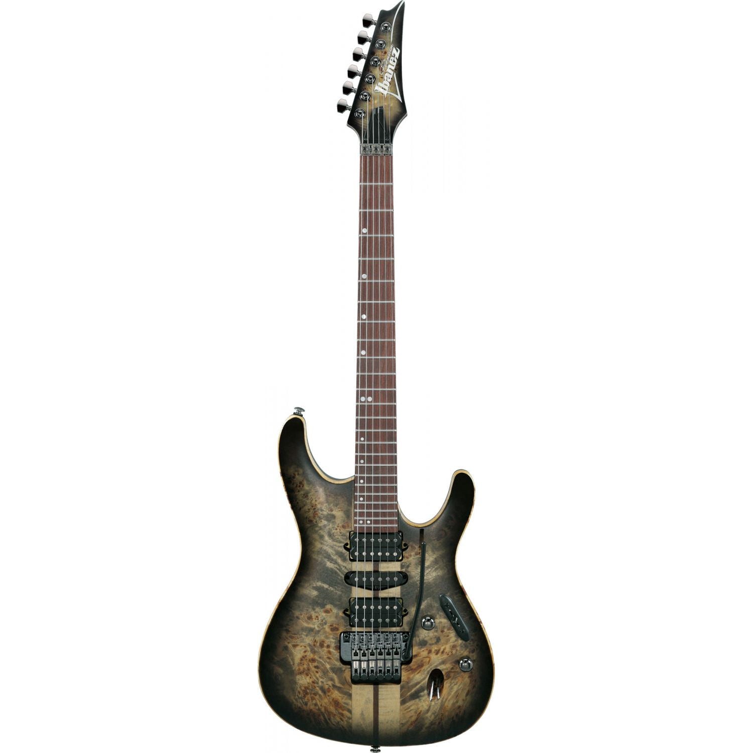 Ibanez - S1070PBZ-CKB Cerulean Black Burst Premium - Musik Utan Gränser 