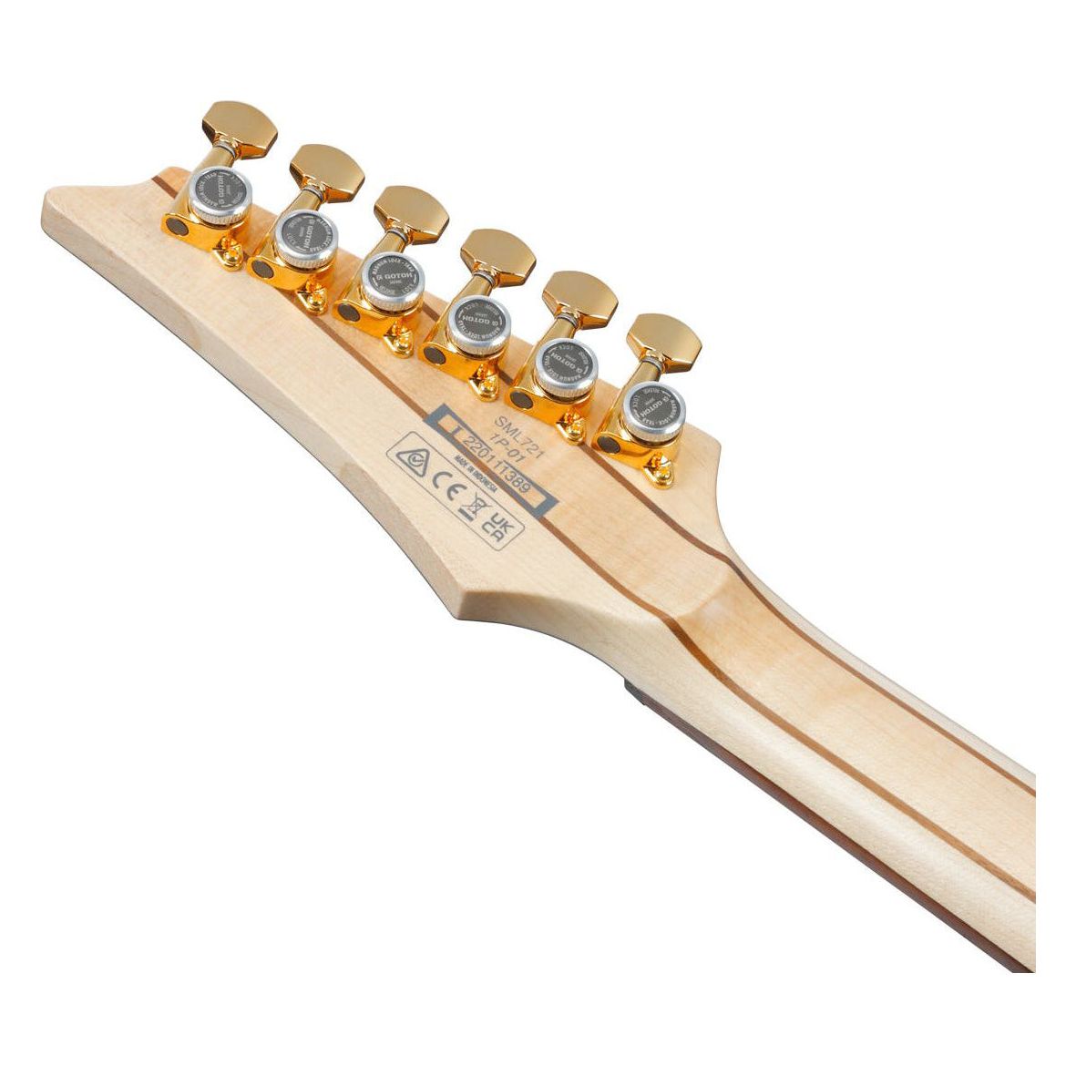 Ibanez - SML721-RGC Multi Scale S Axe Design Lab - Musik Utan Gränser 