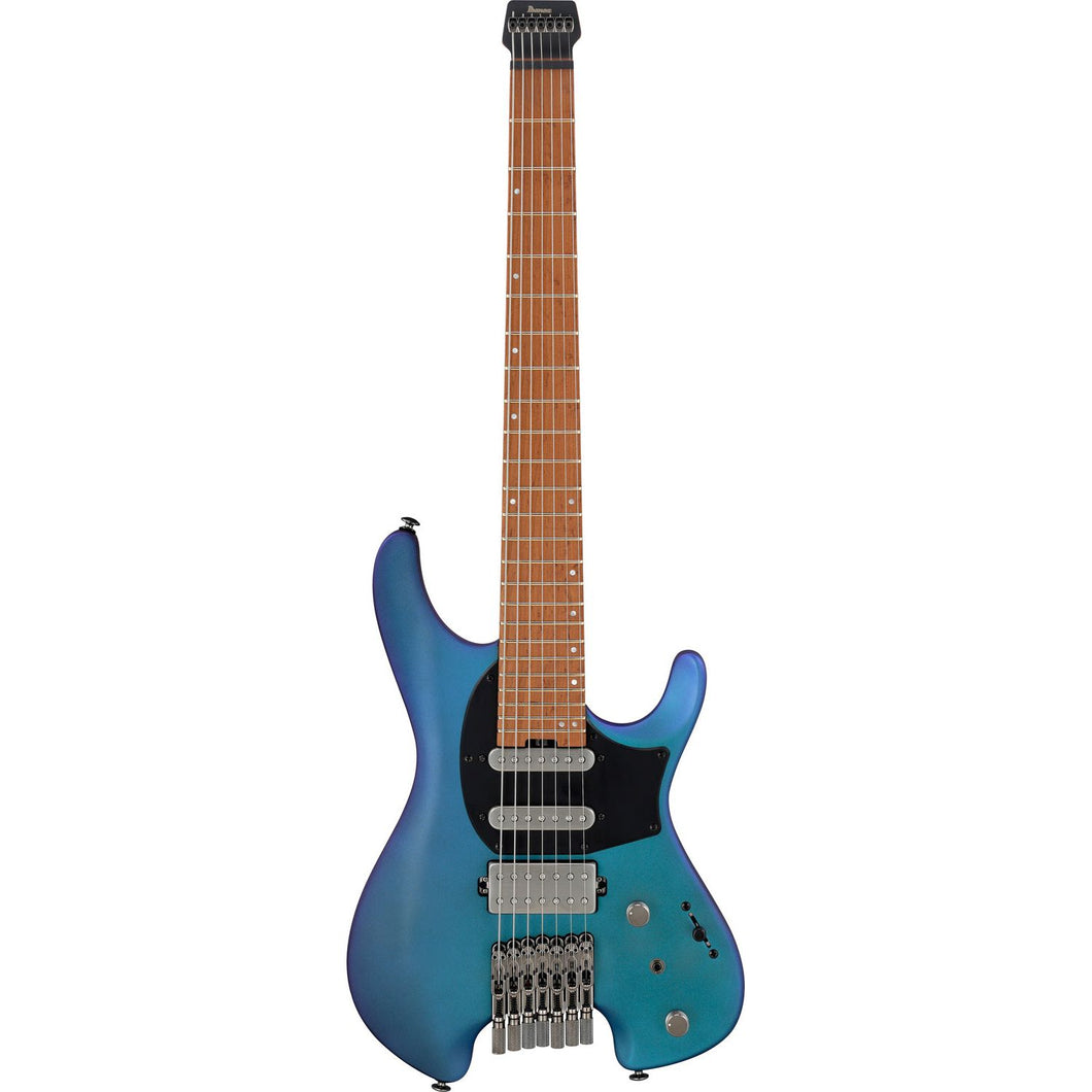 Q547-BMM (Blue Chameleon) Headless 7-str.