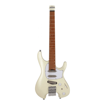 Ibanez - ICHI10-VWM. (Vintage White Matte). Headless. Ichika Signature. - Musik Utan Gränser 