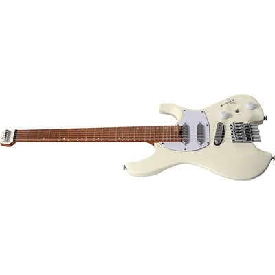 Ibanez - ICHI10-VWM. (Vintage White Matte). Headless. Ichika Signature. - Musik Utan Gränser 