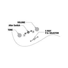 Ladda upp bild till gallerivisning, Ibanez - MGFM10-OBL Obsidian Black Low Gloss Manuel Gardner Fernandes - Musik Utan Gränser 
