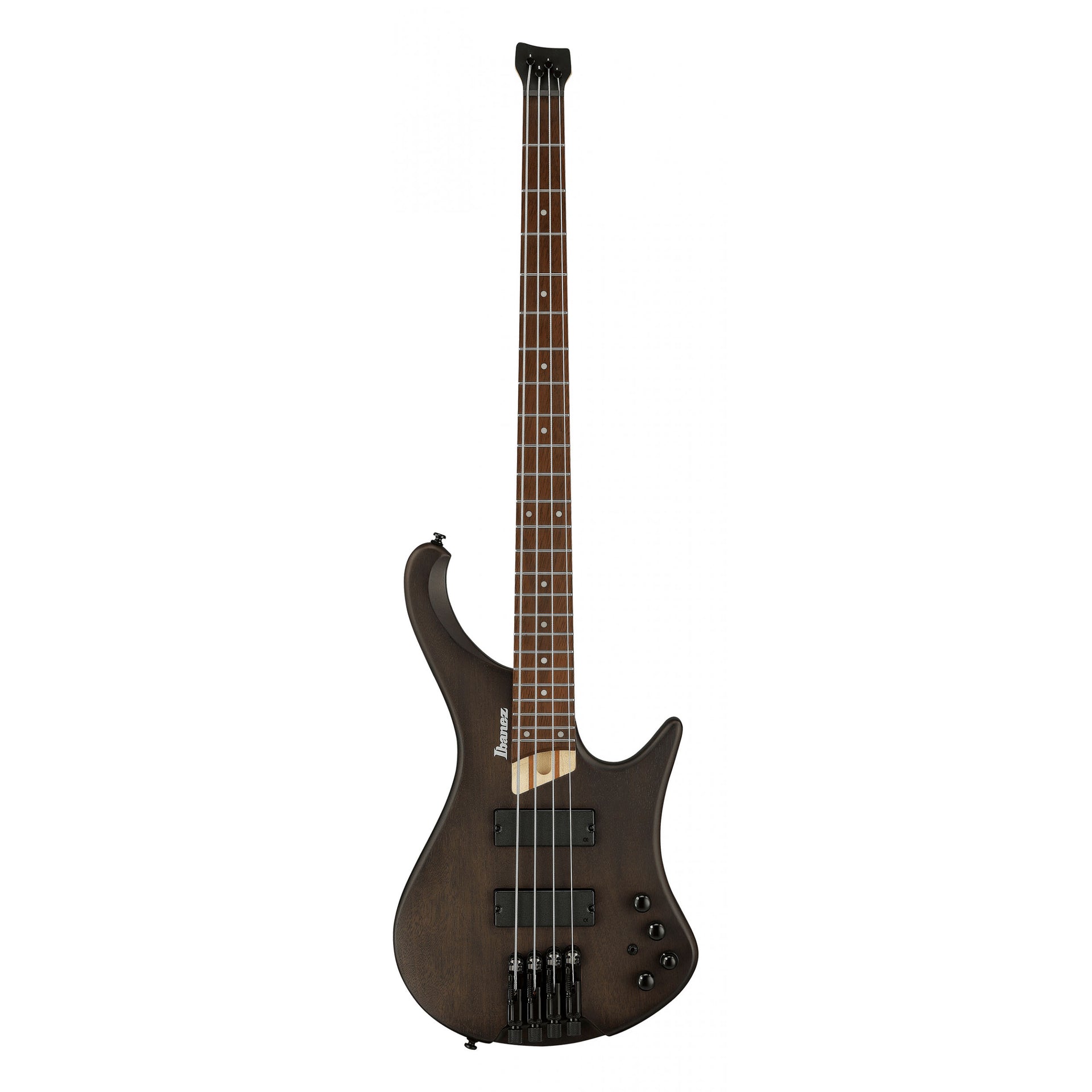EHB600-WNF Walnut Flat Headless 4-strängad Workshop