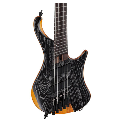 Ibanez - EHB1135MS-SKL Silver Wave Black Low Gloss Headless Multi-Scale - Musik Utan Gränser 
