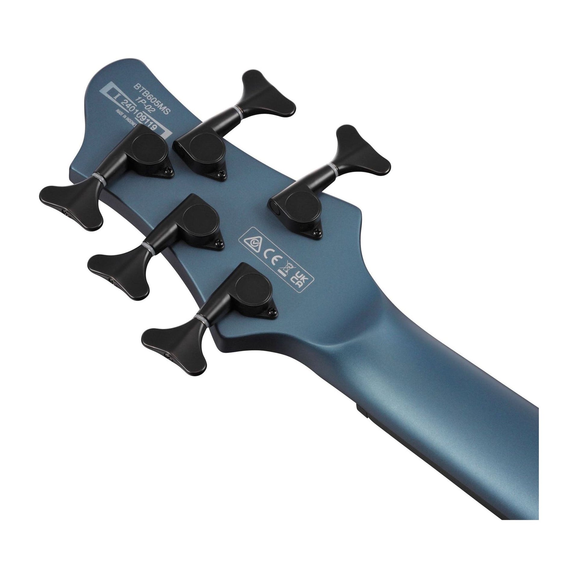 Ibanez - BTB605MS-MAM Midnight Arctic Ocean Matte BTB Multi Scale - Musik Utan Gränser 