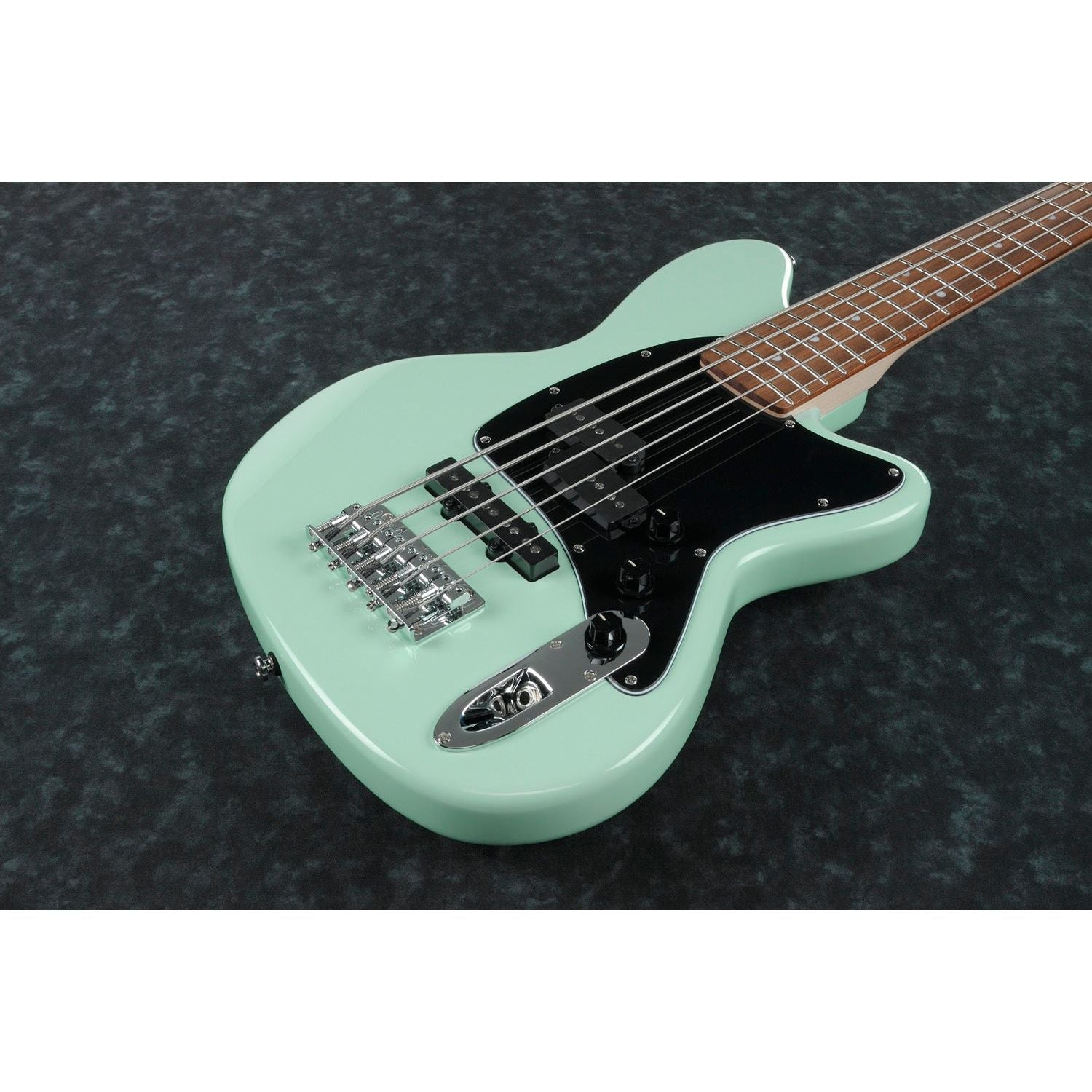 Ibanez - TMB35-MGR Mint Green Talman 30″ Short-Scale - Musik Utan Gränser 