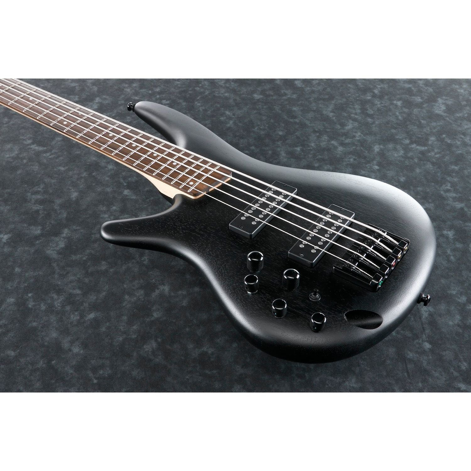 Ibanez - SR305EBL-WK (Weathered Black) 5-strängad, vänsterhänt - Musik Utan Gränser 