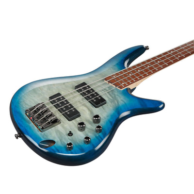 Ibanez - SR400EQM-SCB Stained Cosmic Blue Starburst - Musik Utan Gränser 