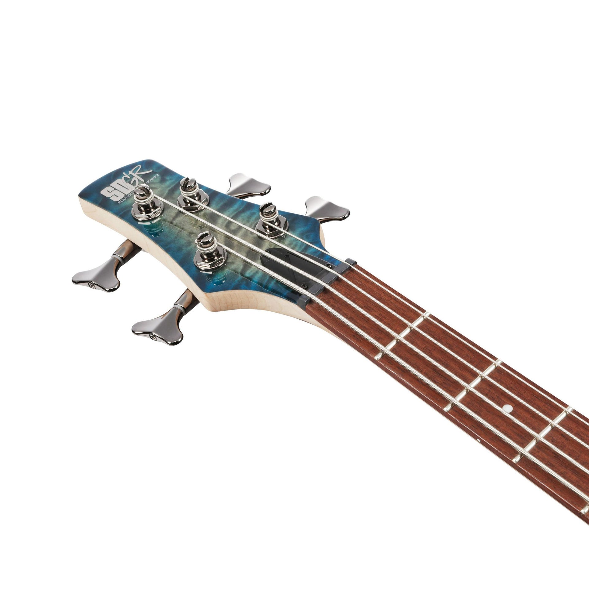Ibanez - SR400EQM-SCB Stained Cosmic Blue Starburst - Musik Utan Gränser 