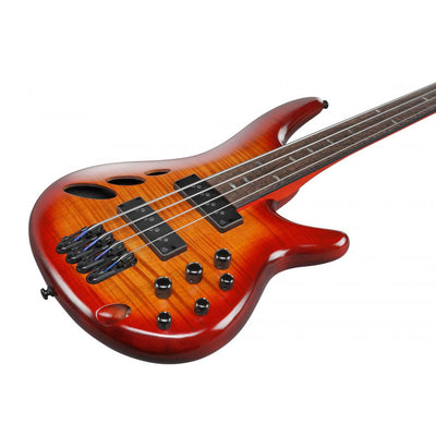 Ibanez - SRD900F-BTL Brown Topaz Burst Low Gloss Fretless - Musik Utan Gränser 