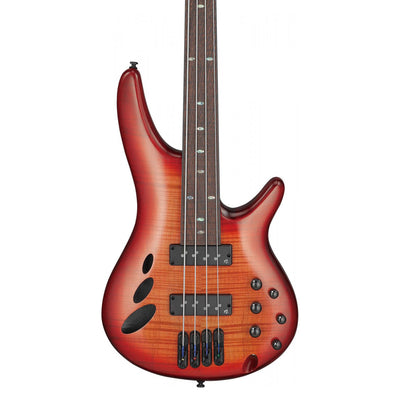 Ibanez - SRD900F-BTL Brown Topaz Burst Low Gloss Fretless - Musik Utan Gränser 