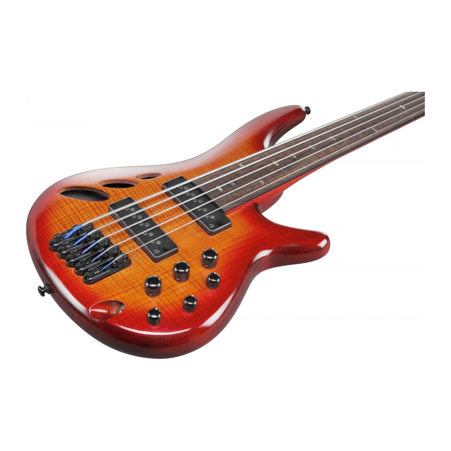 Ibanez - SRD905F-BTL. (Brown Topaz Burst Low Gloss)  5-strängad bandlös - Musik Utan Gränser 