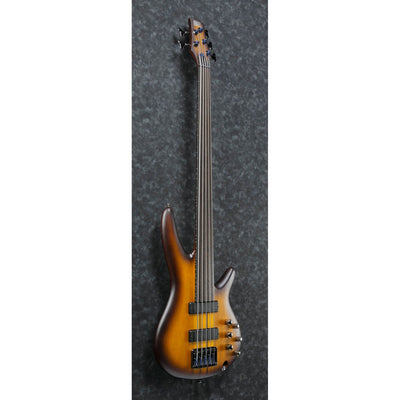 Ibanez - SRF705-BBF Brown Burst Flat Workshop 5-strängad bandlös - Musik Utan Gränser 