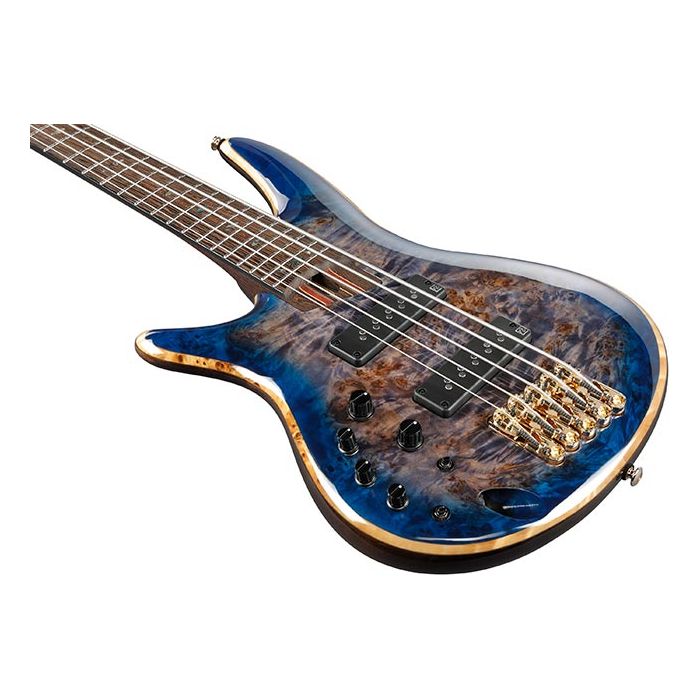 Ibanez - SR2605L-CBB Cerulean Blue Burst Premium Lefthand - Musik Utan Gränser 